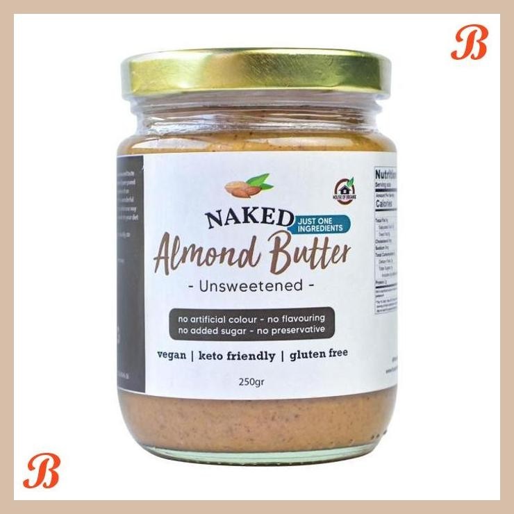

| HOF | NAKED ALMOND BUTTER - UNSWEETENED