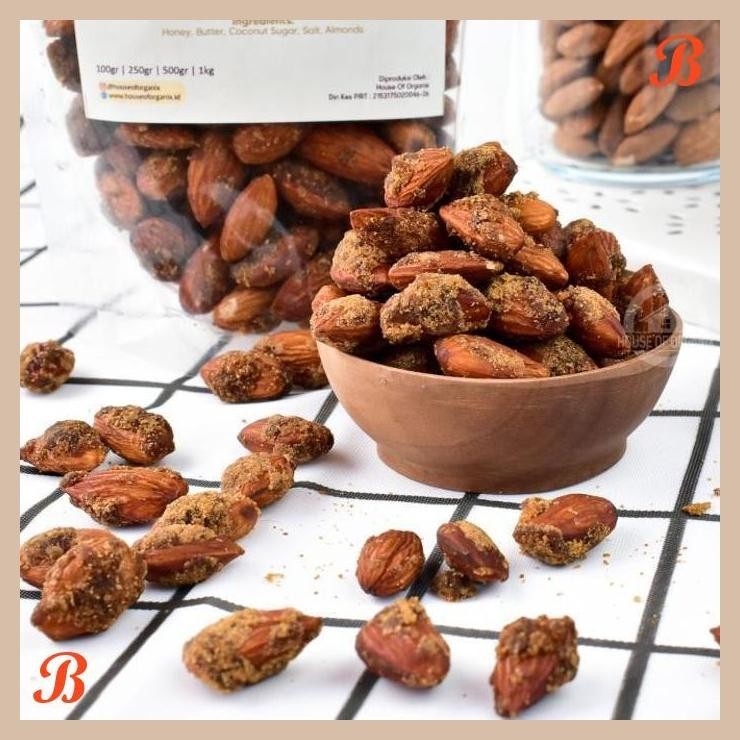 

| HOF | HONEY BUTTER ROASTED ALMOND ( PANGGANG ) 250 GR