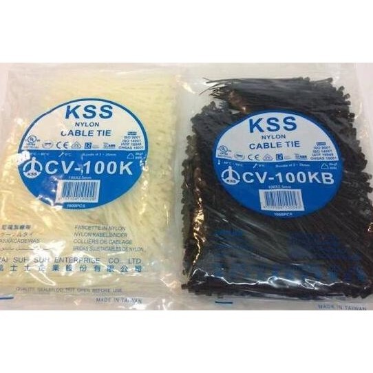 

Kss Kabel Ties Cv 100 10Cm Isi 1000 Original Kualitas Premium