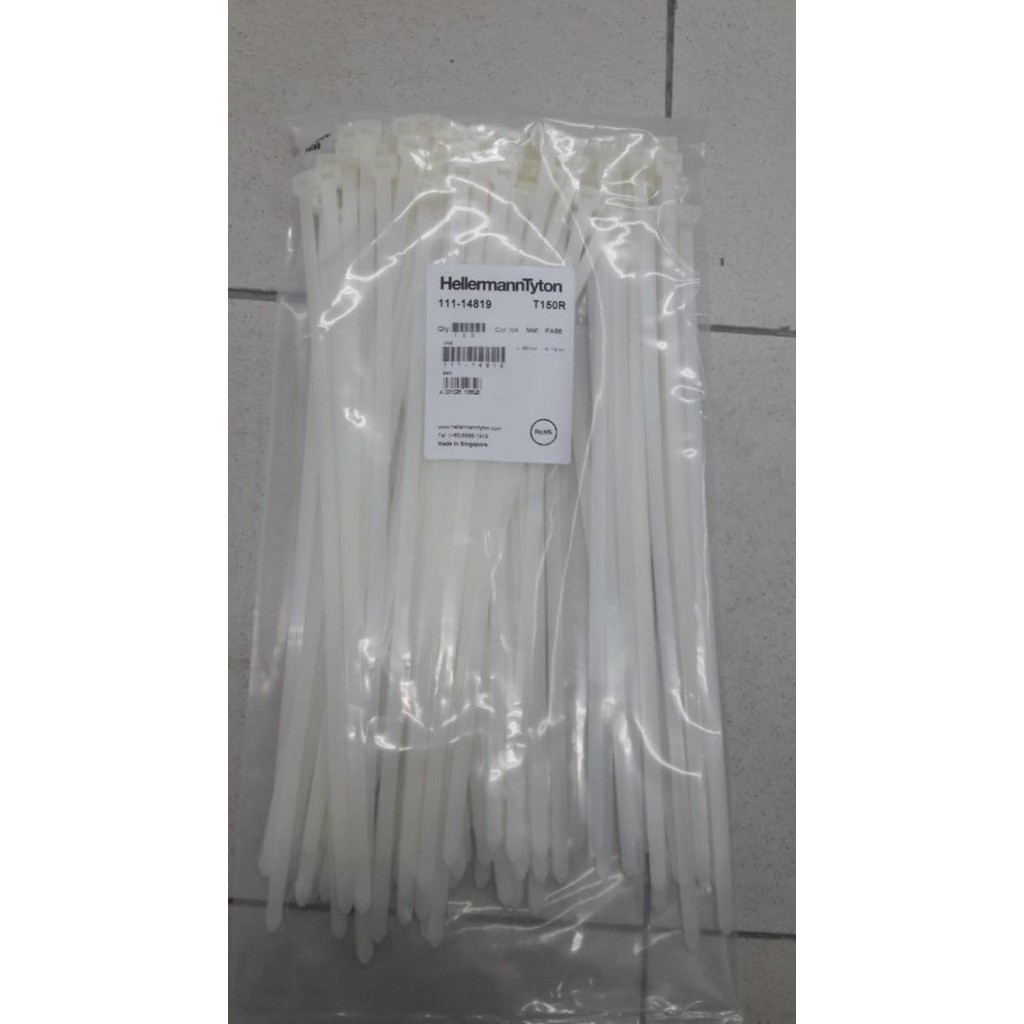 

Kabel Ties T150R Hellermann Tyton Insulok 365 X 7.6Mm Kualitas Premium