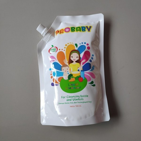 Cuci Botol Susu 700ml Probaby Liquid Cleanser Pencuci botol Susu dot perlengkapan bayi for Cleansing