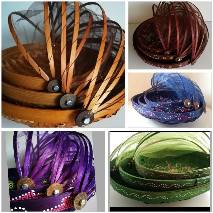 

Keranjang Buah Warna Warni - Tempat Buah - Keranjang Kue - Kranjang