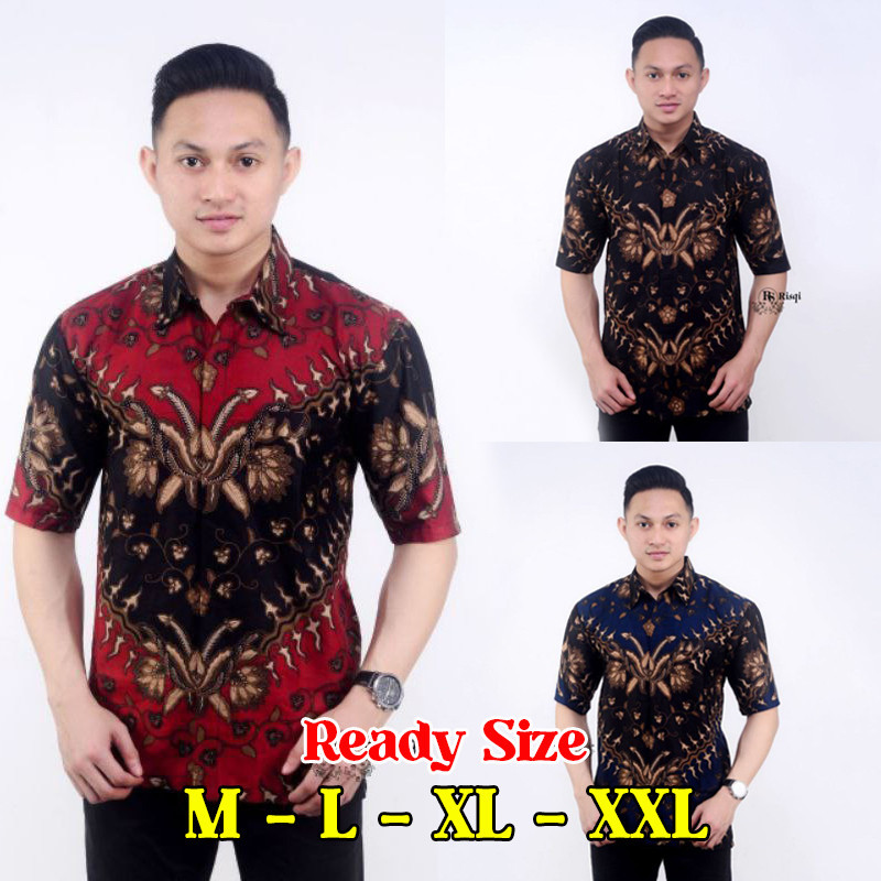WRQ HEM BATIK - HEM BATIK PRIA - HEM BATIK LENGAN PENDEK - HEM BATIK JUMBO - HEM BATIK MURAH -