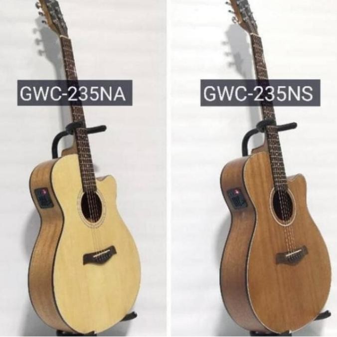 Gitar Akustik Elektrik Cowboy Gwc 235 Na Ns Original Tuner