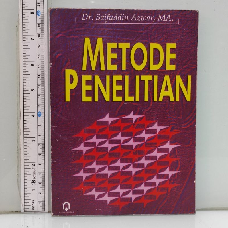 METODE PENELITIAN Dr Saifuddin Azwar