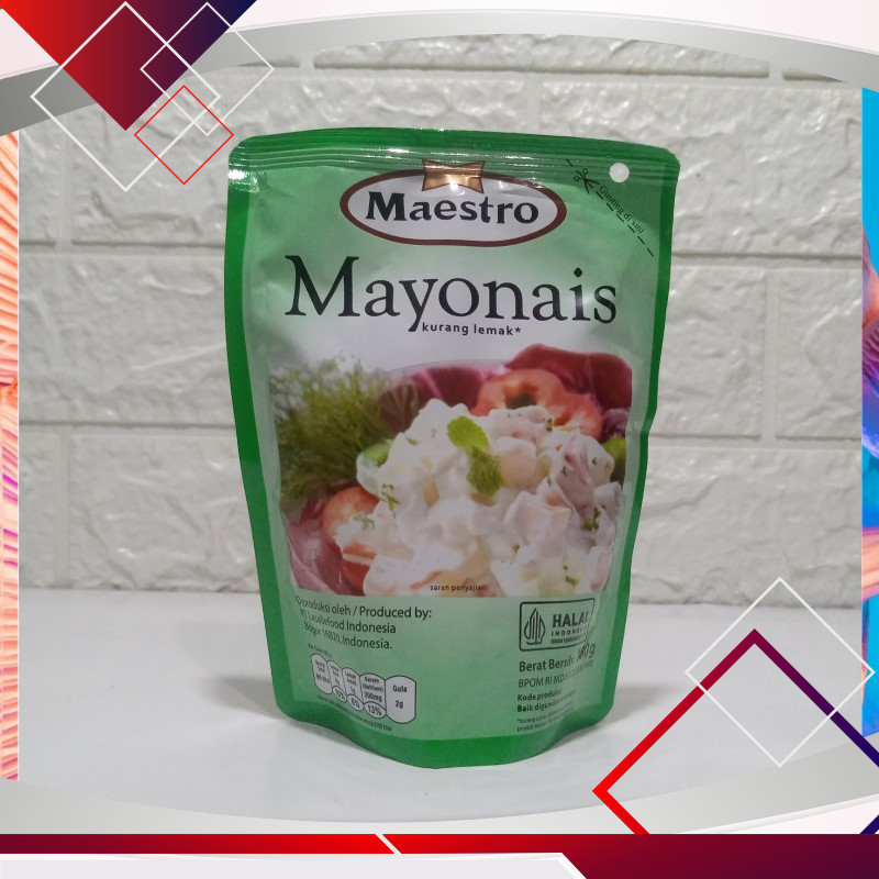 

Maestro Mayonais Kurang Lemak Refill 180gr .