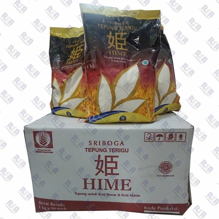 

Bettifer Tepung Terigu Sriboga Hime 1 Kg X 10 (Tepung Jepang)
