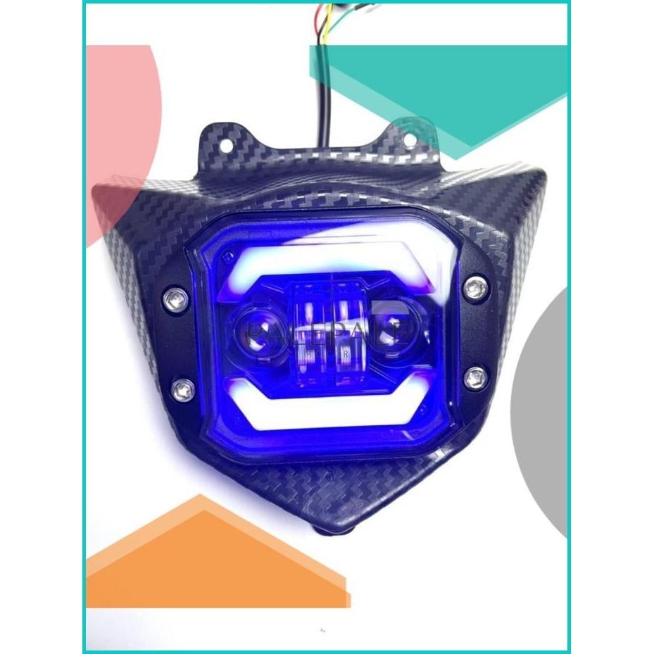 LAMPU LED WR155/HEADLAMP WR 155/LAMPU DEPAN LED WR 155 16novz3 suku ca