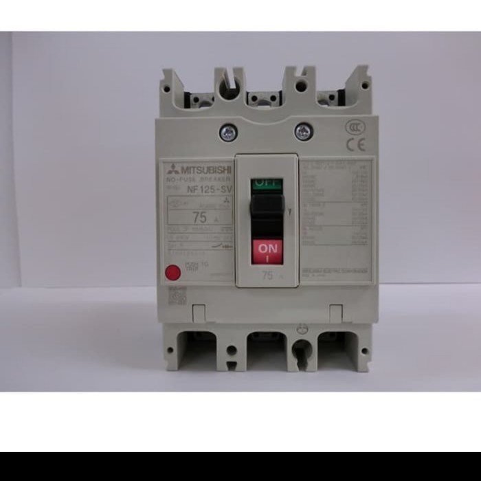 MCCB BREAKER MITSUBISHI NF-125SV 100A NF125SV NF125-SV