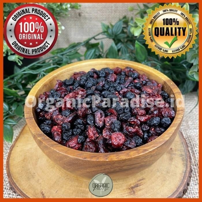 

TERBAIK! PREMIUM MIX BERRIES 1 KG/ BUAH BERRY KERING CAMPUR 1 KG