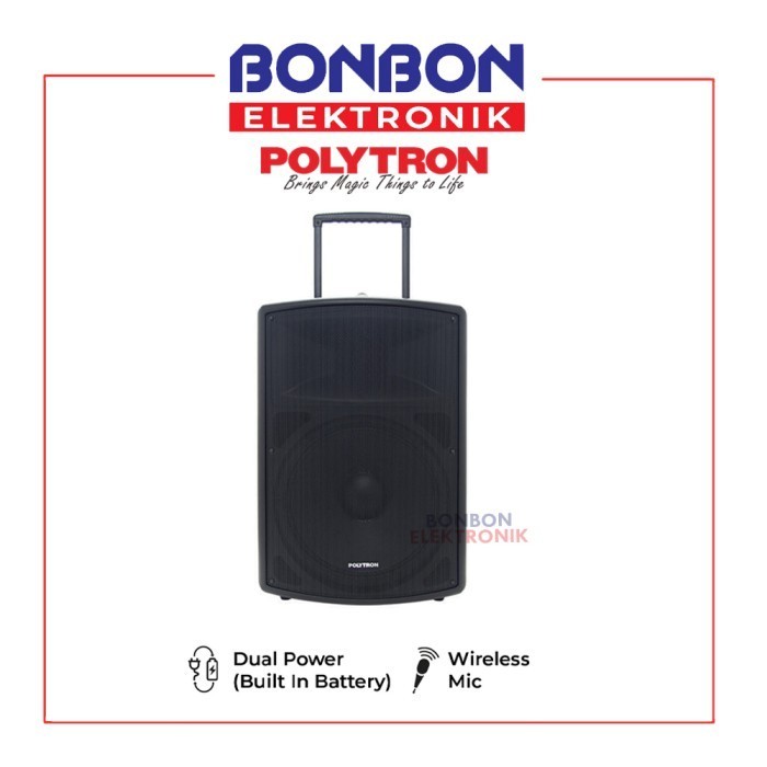 Polytron Professional Active Speaker 12 Inch Pas-Pro12F2 Paspro12F2