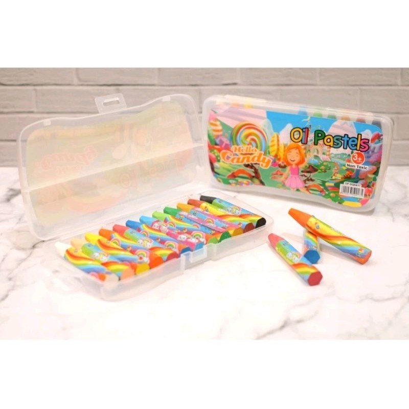 

crayon mika 12 warna