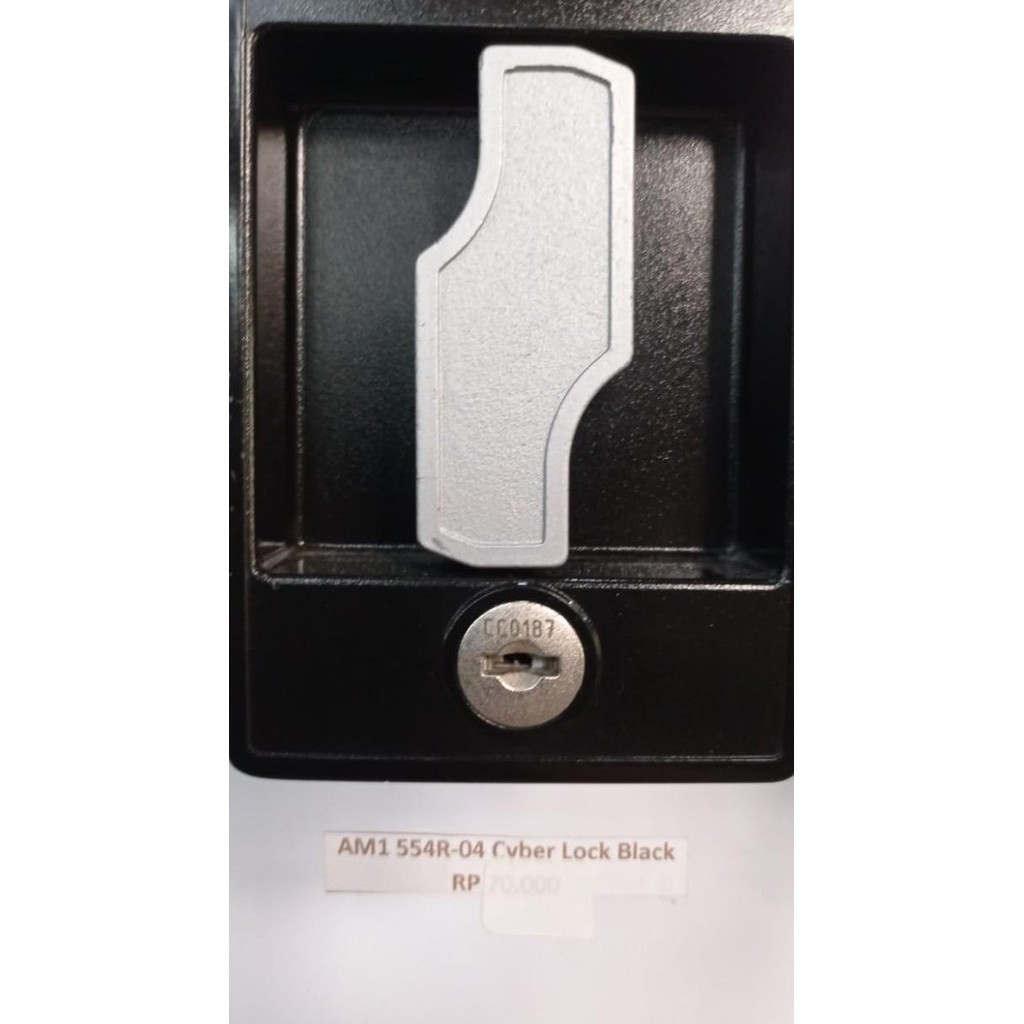 

Filing Cabinet A 554R-04 Cyber Lock Black Steel Zinc Alloy Original