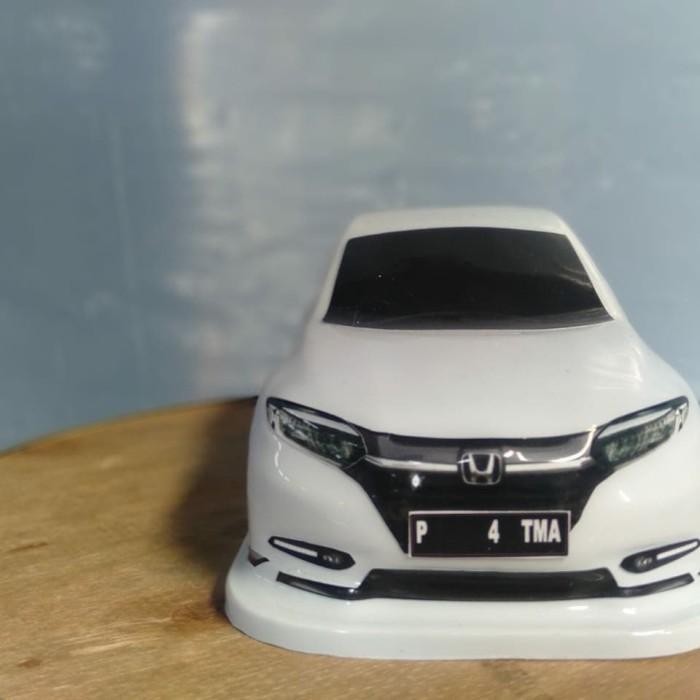 Box Tissue Miniatur Honda HRV Putih Import Premium
