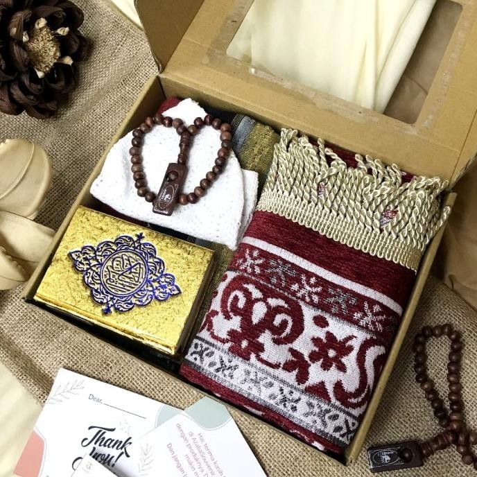 Hampers Gift Box A Kado Cowok Sajadah Sarung Kado Ultah Souvenir