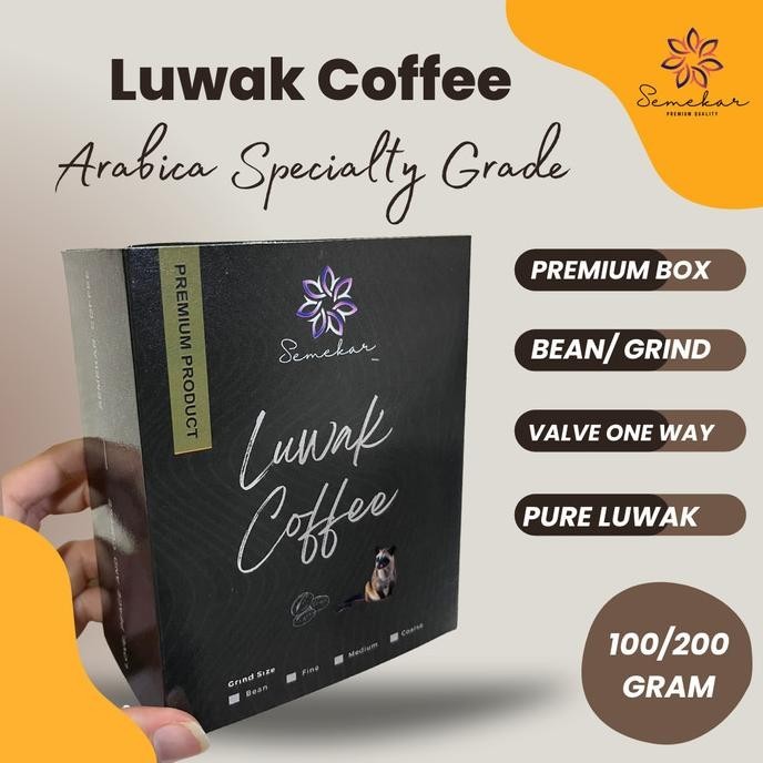 

Kopi Luwak Liar Coffee Arabica Specialty | Hampers Kado Gift Box Set