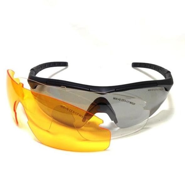 Best Seller 511 Tactical Glasses Kacamata 3 Lensa Original