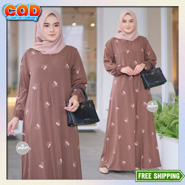 Gami Ibuk Busui Pesta Elegan Gsmis Muslim Buat Lebaran Modern Gmis Dewasa Jumbo Remaja Bahan Premium