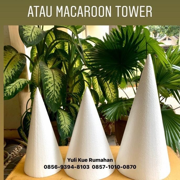 

Kerucut Styrofoam D20 Tinggi 40Cm Utk Donat Tower Atau Macaroon Tower