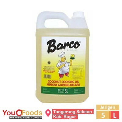 

Minyak Goreng Kelapa Barco Coconut Cooking Oil Jerigen 5 L Original Dan Terpercaya