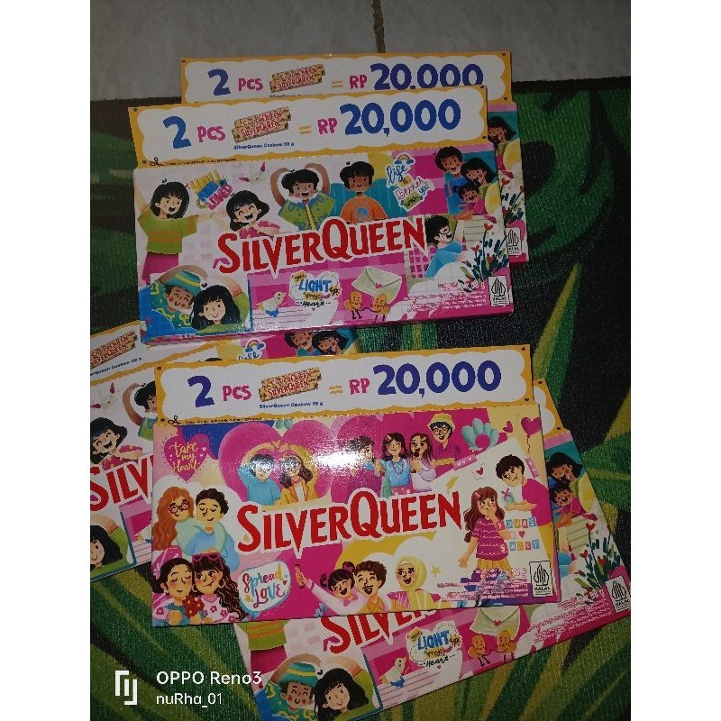 

BR5 COKLAT SILVERQUEEN 58G EDISI VALENTINE DUE