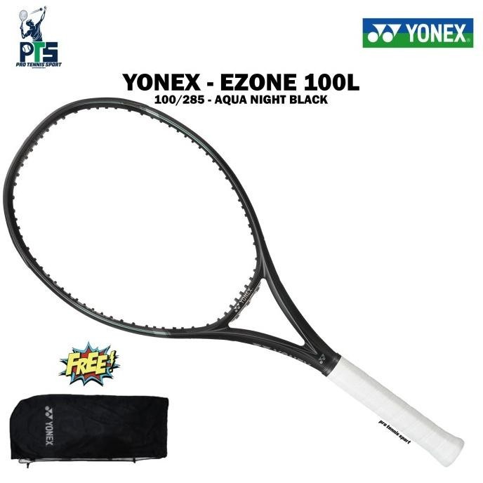 Raket Tenis Yonex Ezone 100 L 285 Gr Aqua Night Black 2024 Made Japan Terbaru