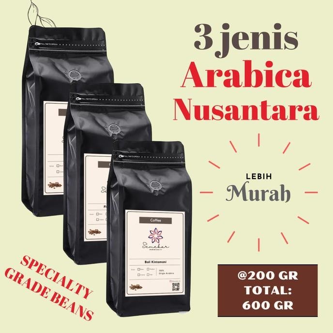 

Bundling Kopi Arabica Hampers Kado Gift Coffee Khas Indonesia + Box