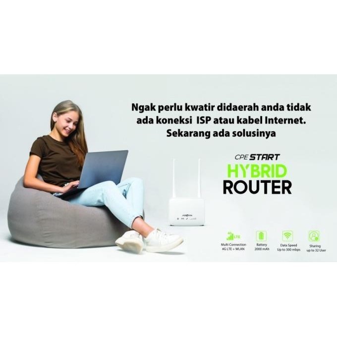 BARANG TERLARIS Advan Cpe Modem Router Modem 4G Wifi UNLOCK ALL OPERATOR / Advan CPE