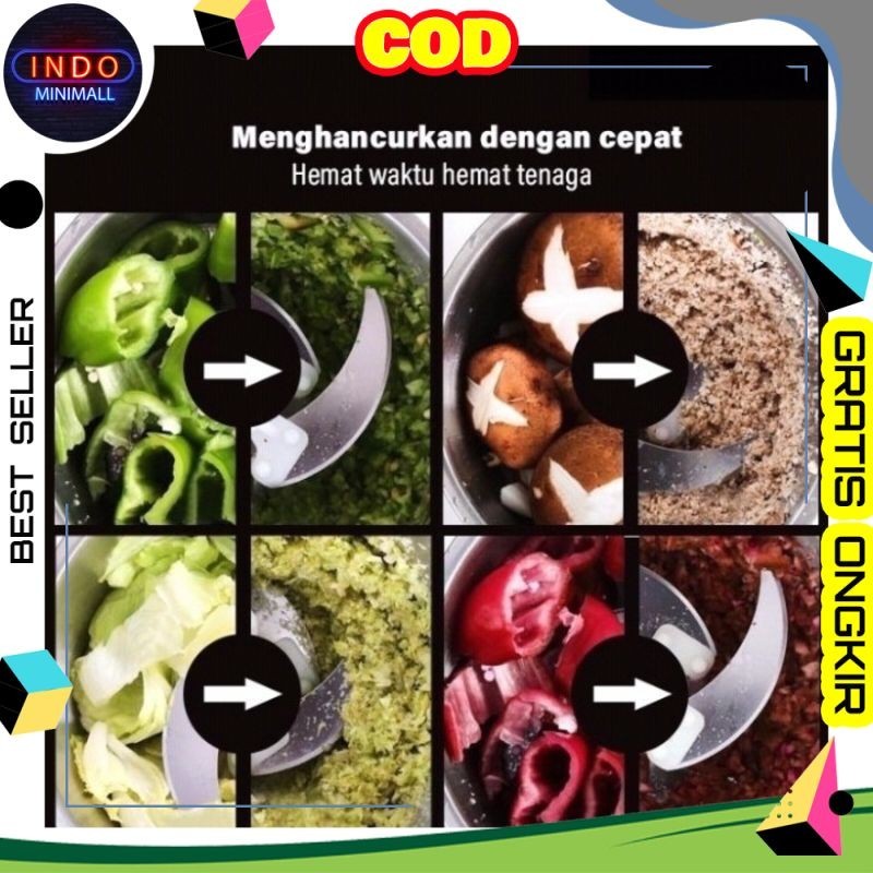 Blender Daging Stainless Jumbo - Blender Elektrik Penggiling SA8