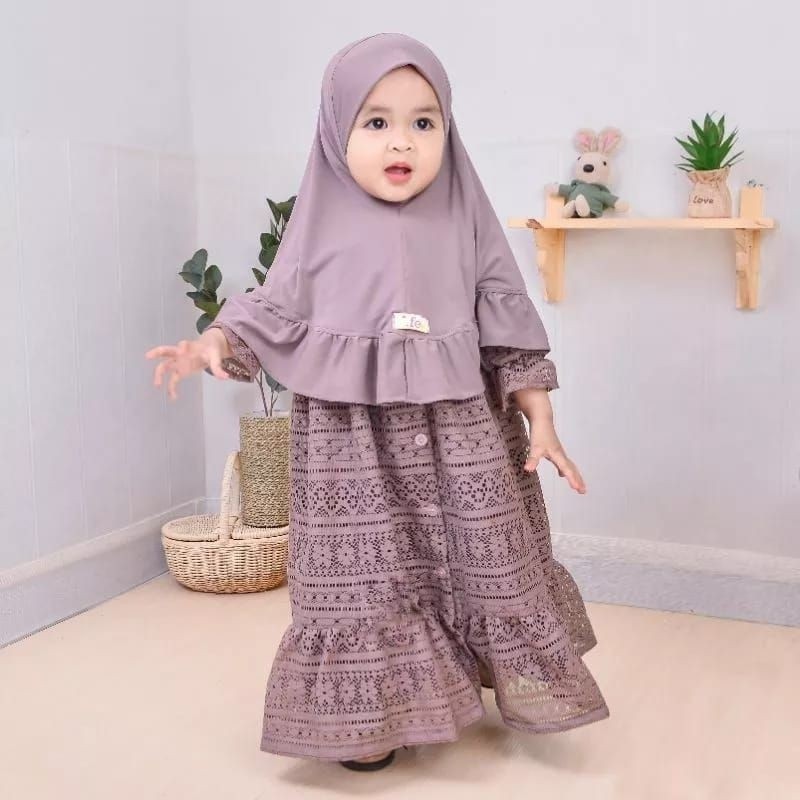 Gamis Anak Perempuan Terbaru 224 Umur 12 Tahun 5 1 8 13 2 1 Gamis Tanggung Remaja Lebaran Abaya Idul