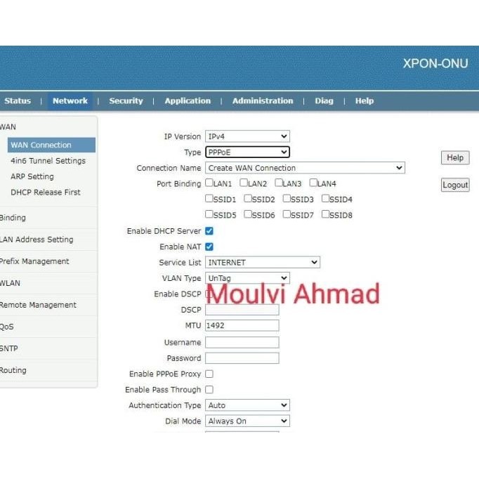BARANG TERLARIS ONU GM219-S XPON SECOND