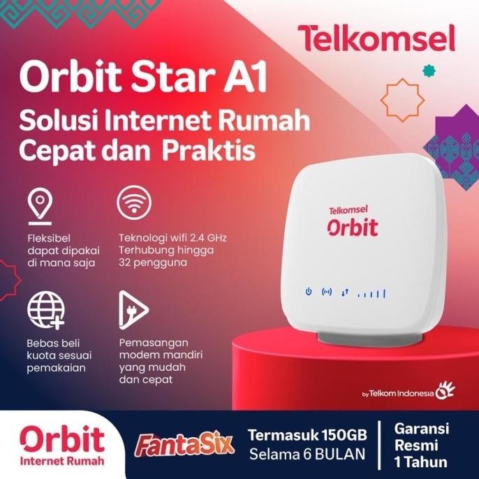 BARANG TERLARIS Modem Router Telkomsel Advan Orbit Star A1 4G Wifi Free Kuota CCTV