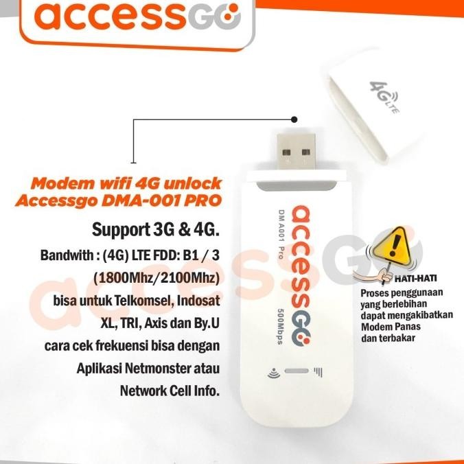 BARANG TERLARIS ACCESSGO MODEM WITH WIFI DMA001 PRO