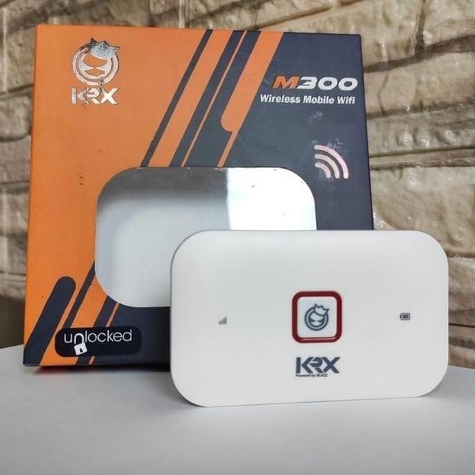 BARANG TERLARIS MODEM MIFI 4G LTE KRX M300 UNLOCK ALL GSM
