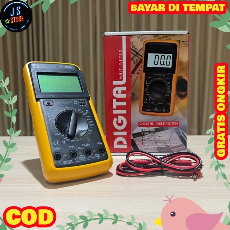 HOT Multimeter Digital Tester - Multitester Avometer-9205A SD84