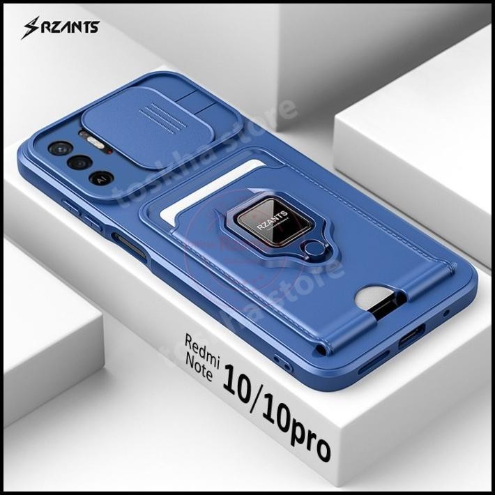 Case Hp Redmi Note 10 Note 10 Pro Camslider Hp Slot Card