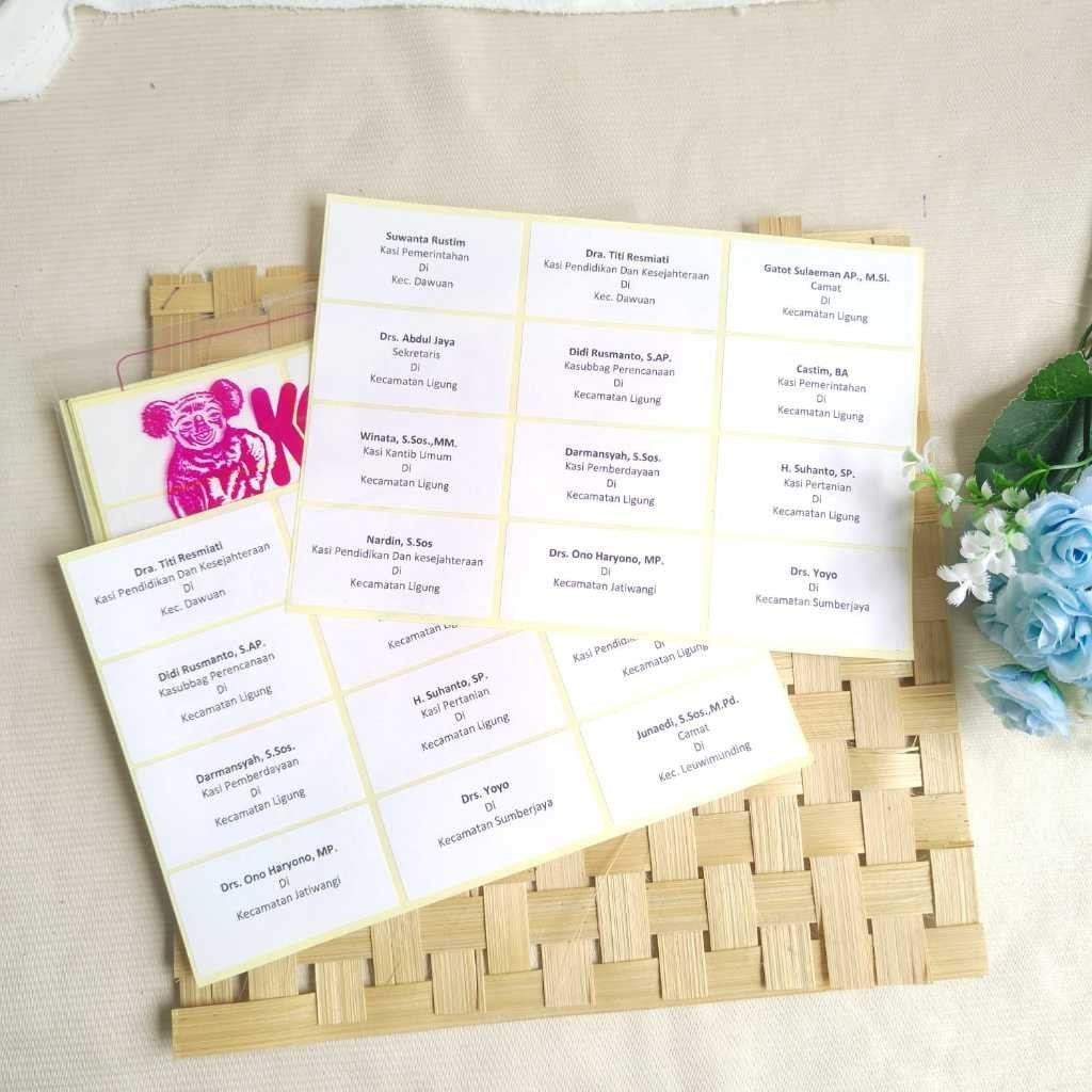 

Cetak Stiker Label Undangan 103 | Undangan Nikah | Ngunduh Mantu