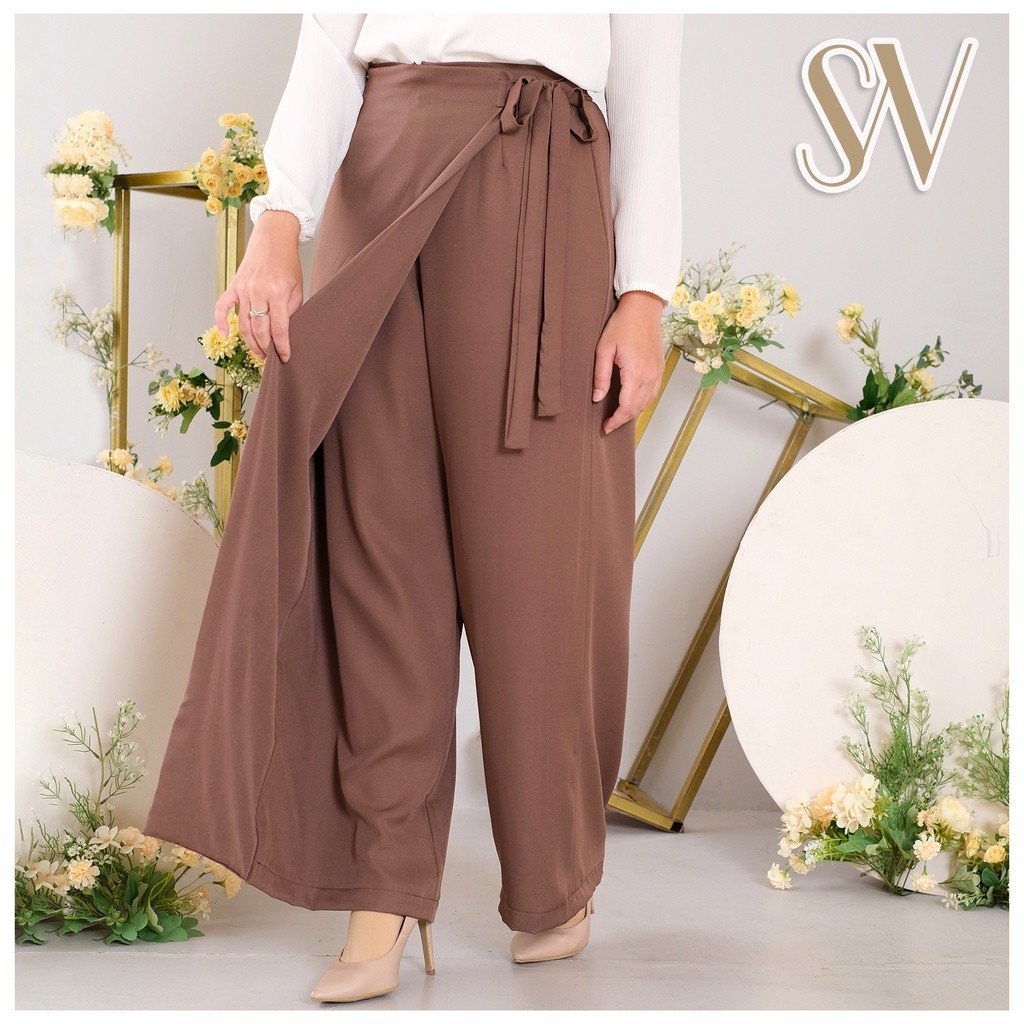 [ONLINE EXCLUSIVE] CELANA KULOT TIED ROCELA ROK CELANA BAWAHAN WANITA KULOT PREMIUM SENORITA CELANA