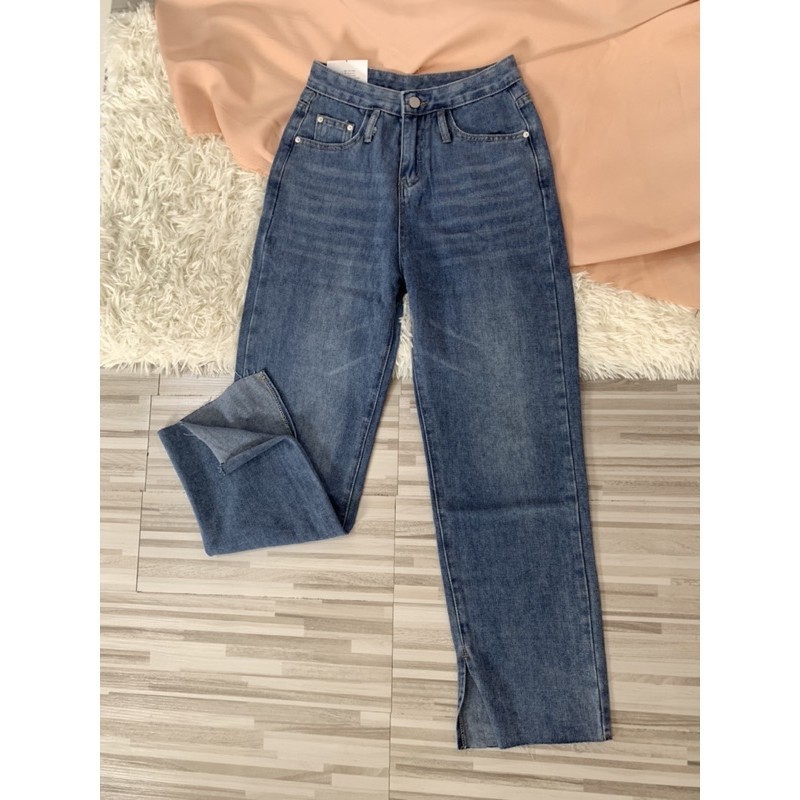 [ONLINE EXCLUSIVE] CHLOE CULLOTE JEANS - HW JEANS KULOT SLIT WANITA