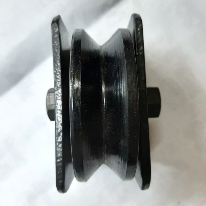Roda Pintu Gerbang/Roda Pintu Bubutan/Roda Besi Gerbang 4 Inch