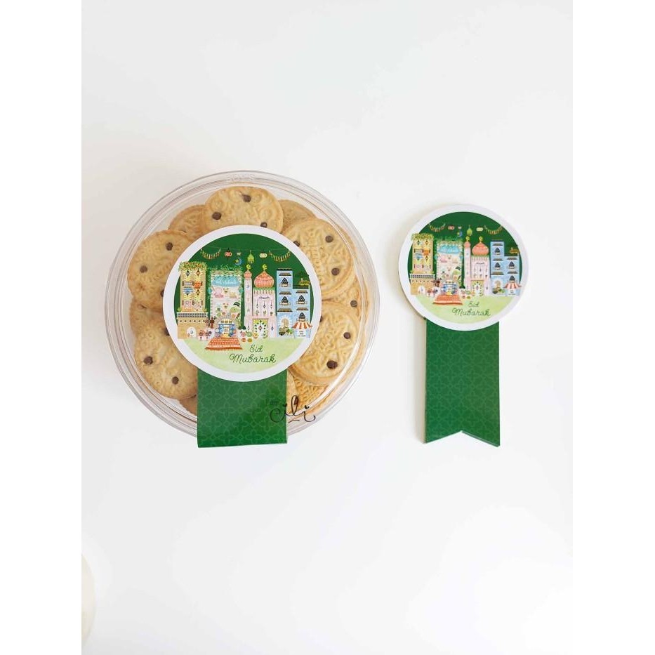 

(Sif095) Stiker Toples Eid Lebaran Idulfitri Souqmarket (Uk 8X15Cm) 068