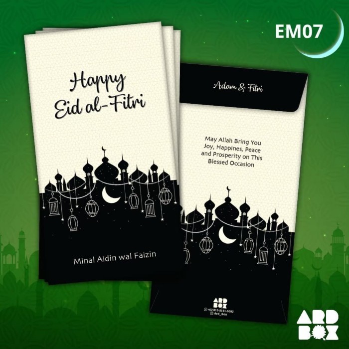 

Amplop Ramadhan Angpao Lebaran Custom Hari Raya Idul Fitri Baru Em07 061
