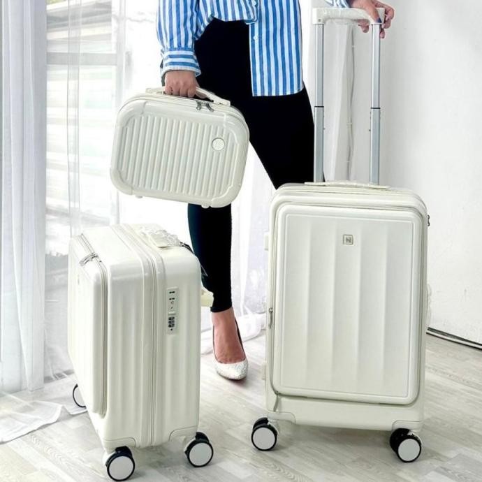 Koper Kabin Cabin Bagasi Koper Laptop Kerja USB Koper Travel