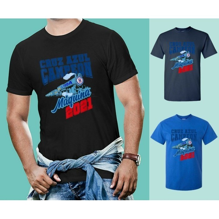 Baju Kaos Cruz Azul Campeon 2021