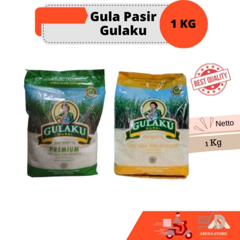 

Gula Pasir Gulaku Kuning & Hijau | 2 Kg