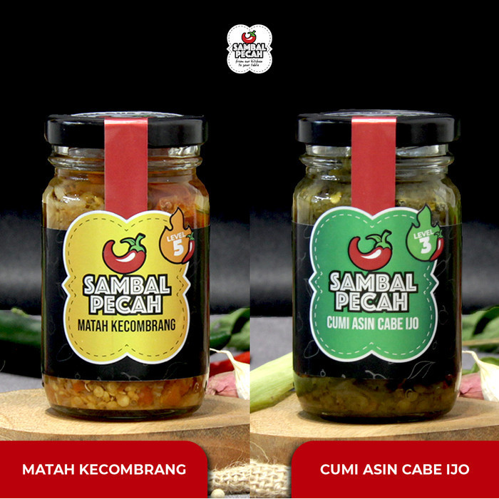 

Sambal Best Seller Untuk Lauk Cumi Asin Cabe Ijo Dan Matah Kecombrang