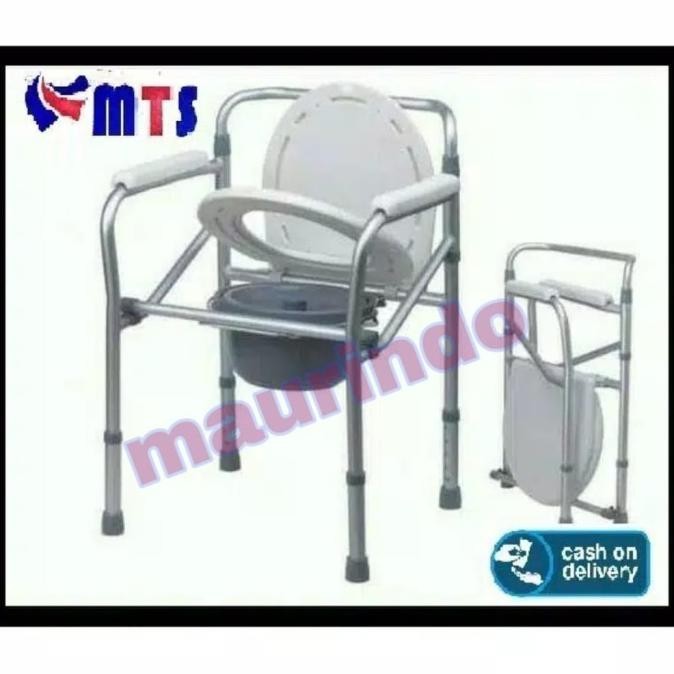 Cod - Sella / Onemed Deluxe Comode Kursi Bab Lipat Tanpa Roda Commode Yayatipang