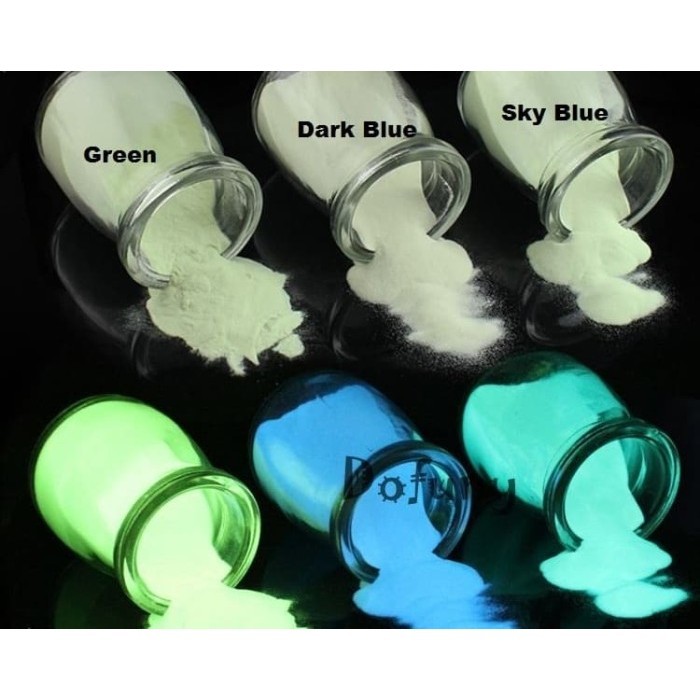 Bubuk/Powder Fosfor Bubuk Bercahaya