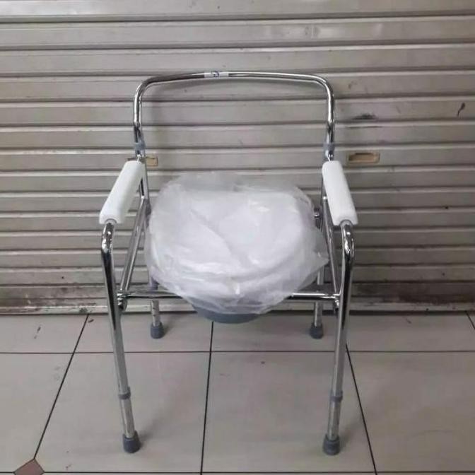 Cod - Onehalth / Onemed Deluxe Comode Kursi Bab Lipat Tanpa Roda Yayatipang