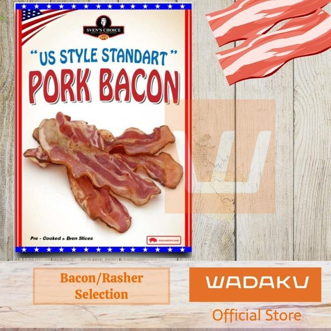 

Bacon Babi Sven'S Choice Us Standard Pork Bacon 250G | Legaza